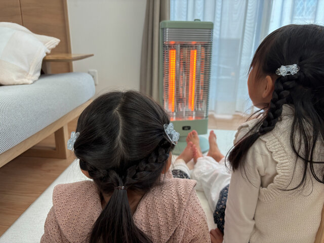 「さむーい！」から「ぽかぽか」まで0.2秒