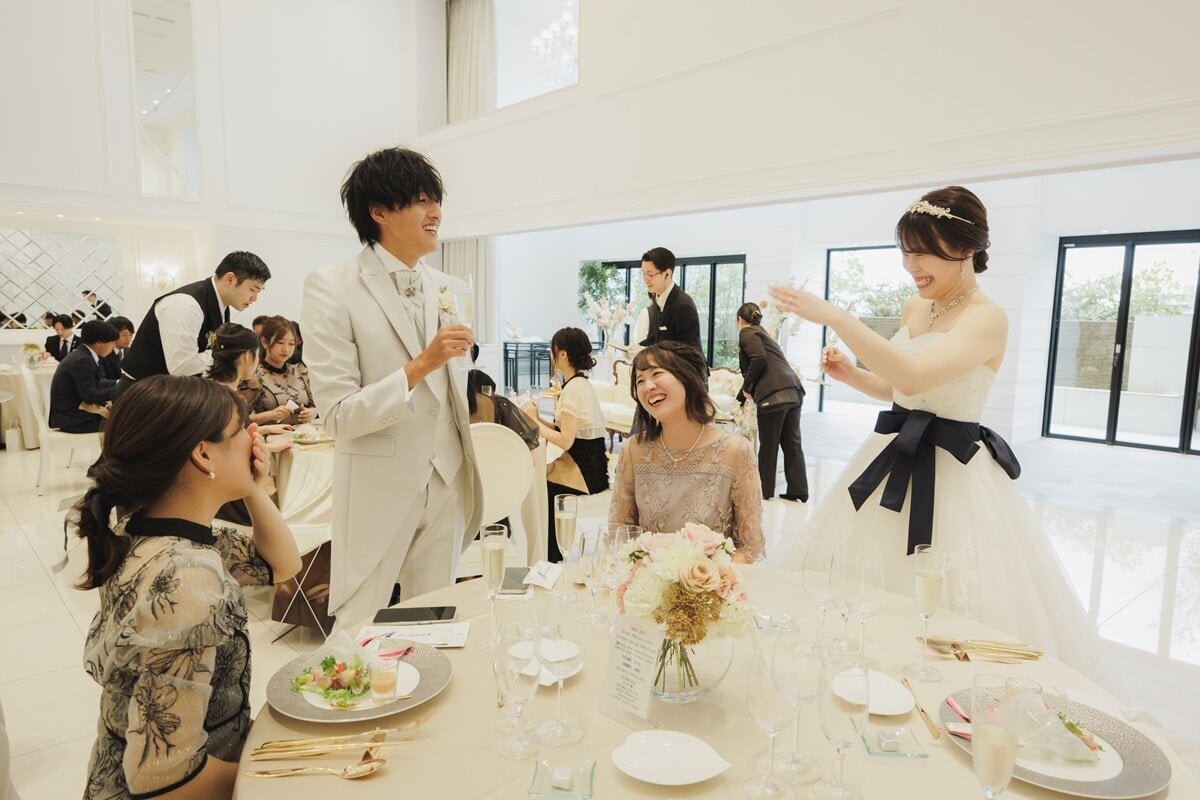 全員参加Wedding！