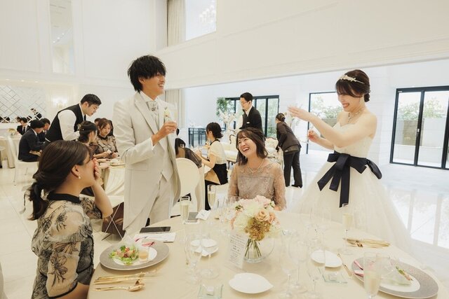 全員参加Wedding！
