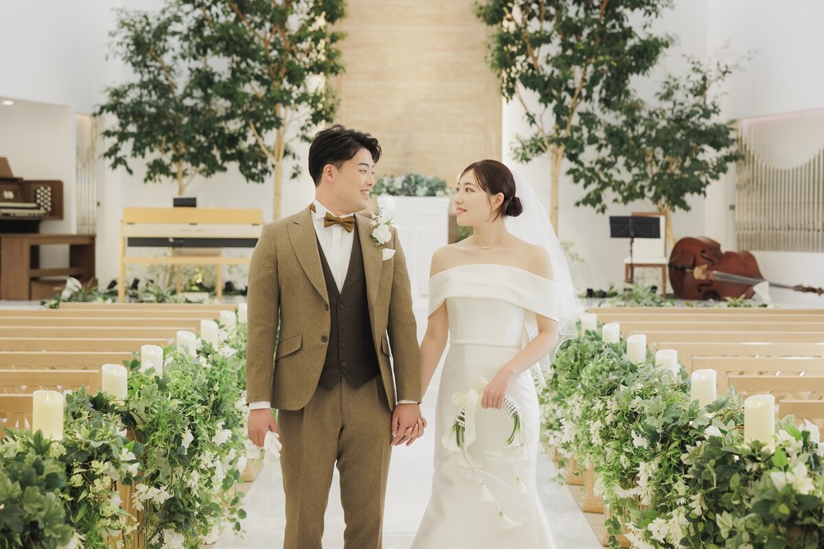 希望を叶えた結婚式