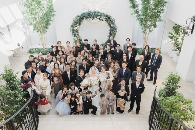 みんなで祝う幸せ結婚式!