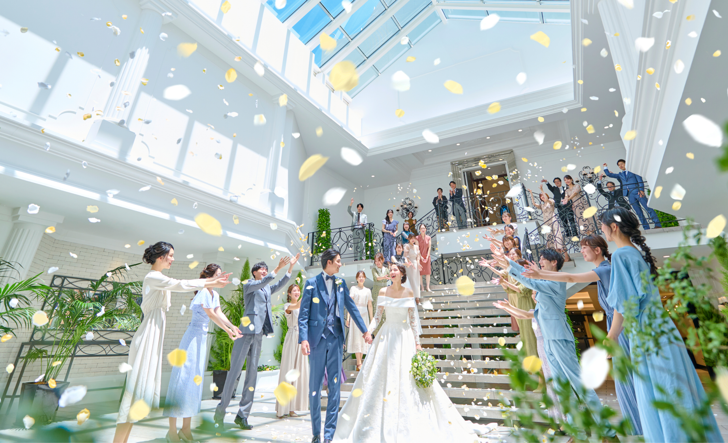 アルカンシエル luxe mariage 大阪 大邸宅×光・チャペル