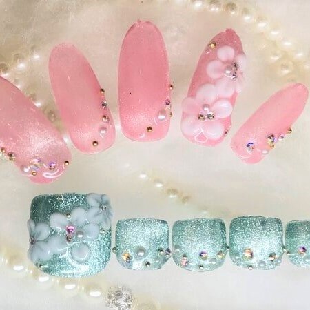 22年春ネイル トレンドカラーを使ったシンプルで可愛いデザイン集 ひみつのビューティーパーク