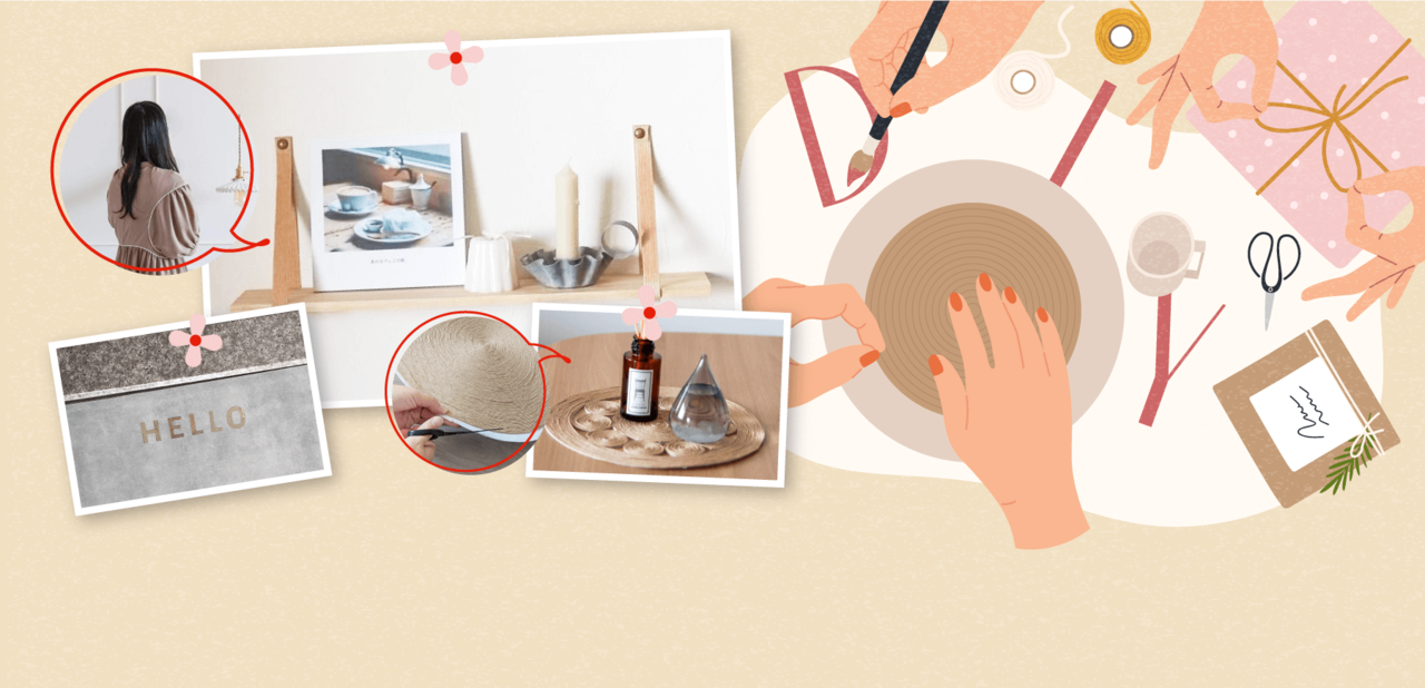 簡単なのに可愛い！初心者向けDIY｜おうちを便利に彩るアイデアと基本 