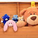 ぬいぐるみの収納術｜おしゃれに「見せる」アイデア・使える100均アイテム紹介