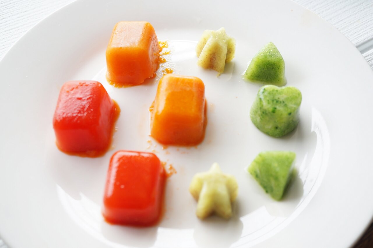 離乳食のフリージングテクニック。食材の形状に合わせたコツや注意点を紹介