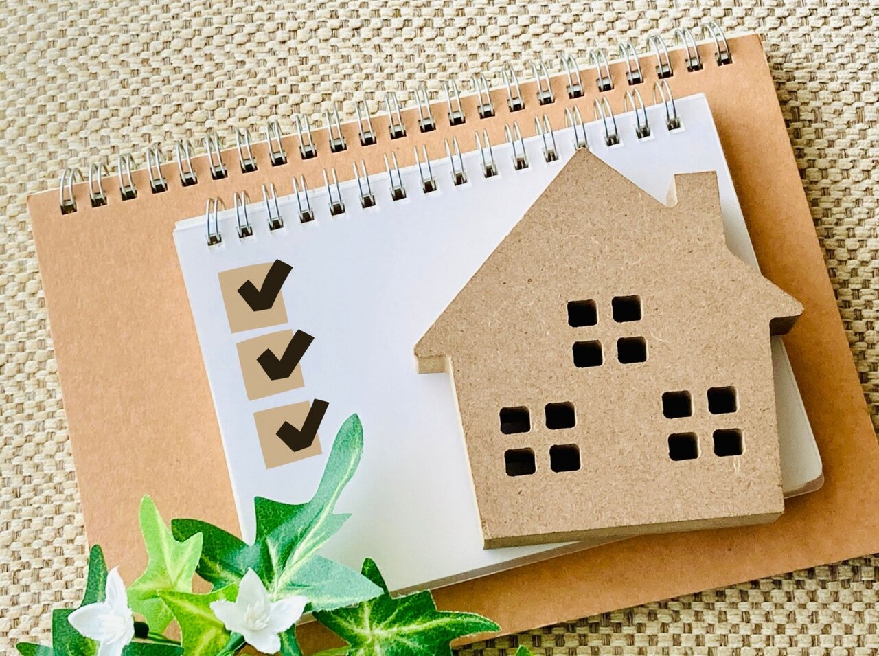 家のブロックとチェックリスト