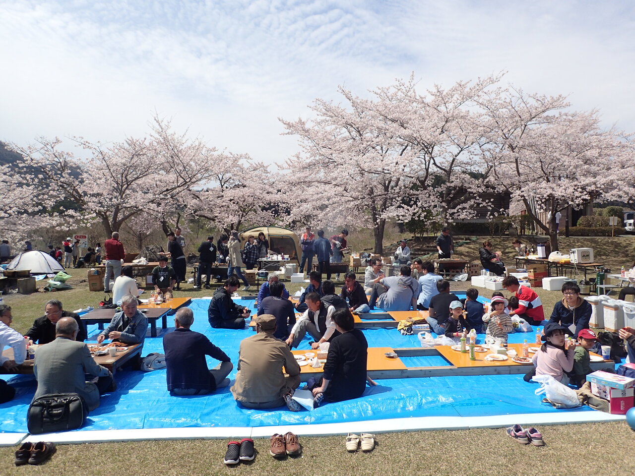 立輪水辺公園BBQ場