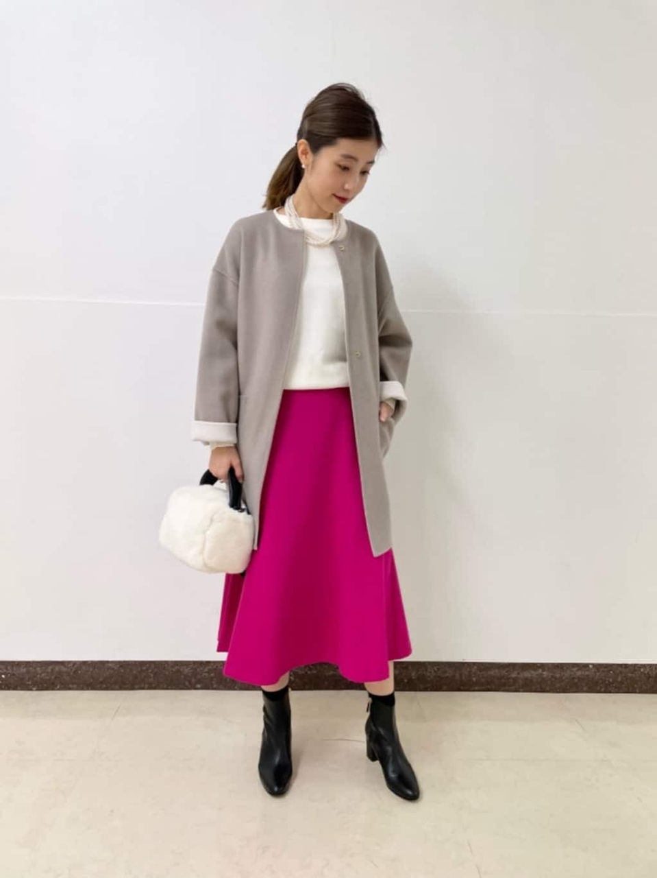 22年 冬のロングスカートお手本15コーデ レディース向け着こなしテク Uaコラム Ua Columns ユナイテッドアローズ公式通販 United Arrows Online