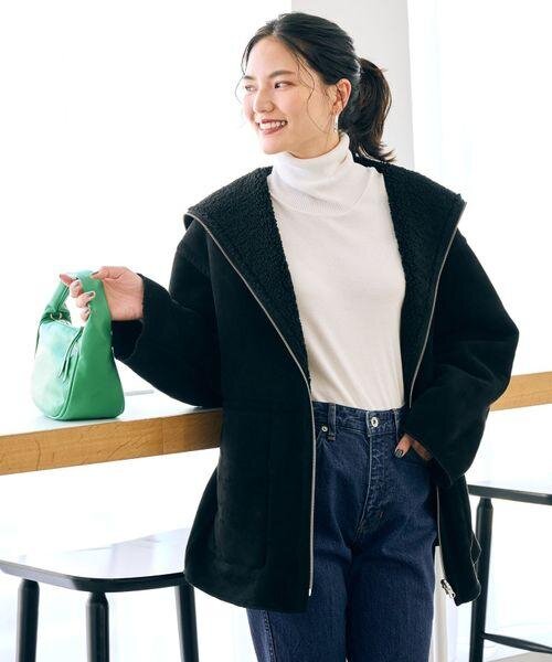 ユナイテッドアローズ united arrows ムートン コート - amwallna.com