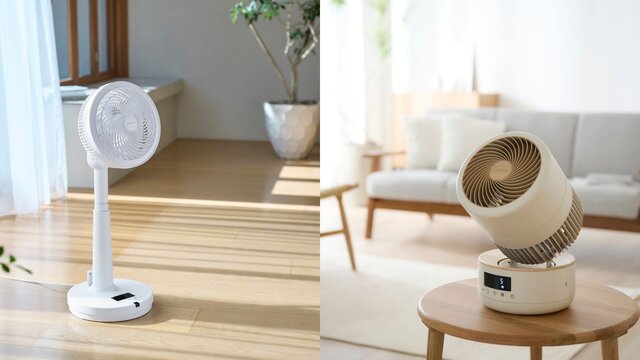 サーキュレーターと扇風機の違いとは？電気代の比較やおすすめの特徴と使い方を紹介