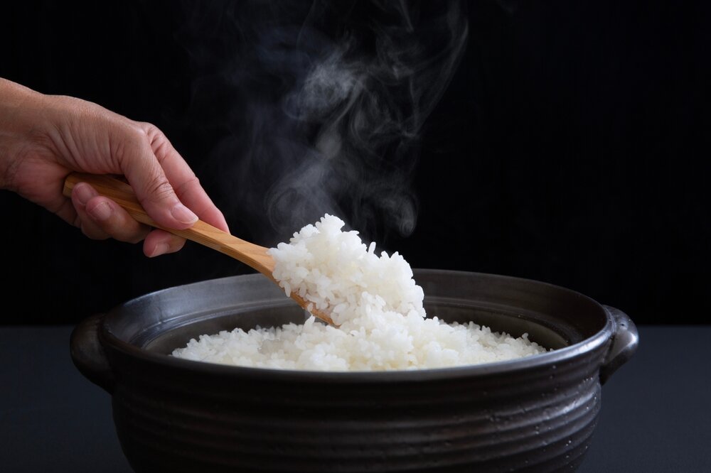 土鍋で炊いたご飯