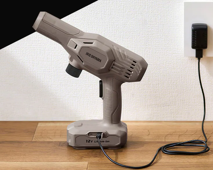 充電中のハンディウォッシャー