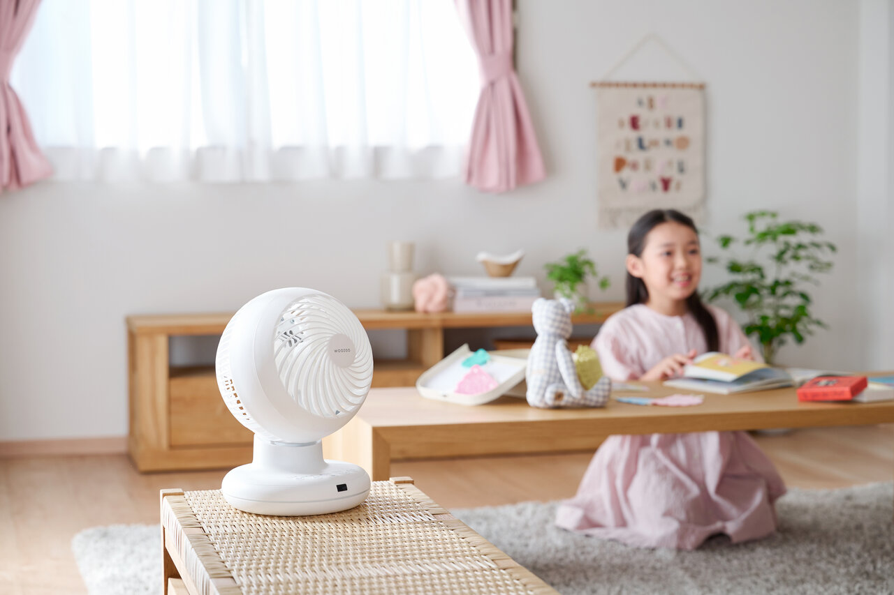 子どもとサーキュレータ