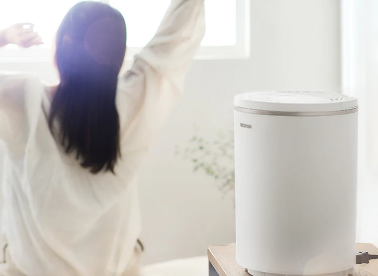 スチーム式加湿器 オヤスミスト 600ml／AHM-MHU60A