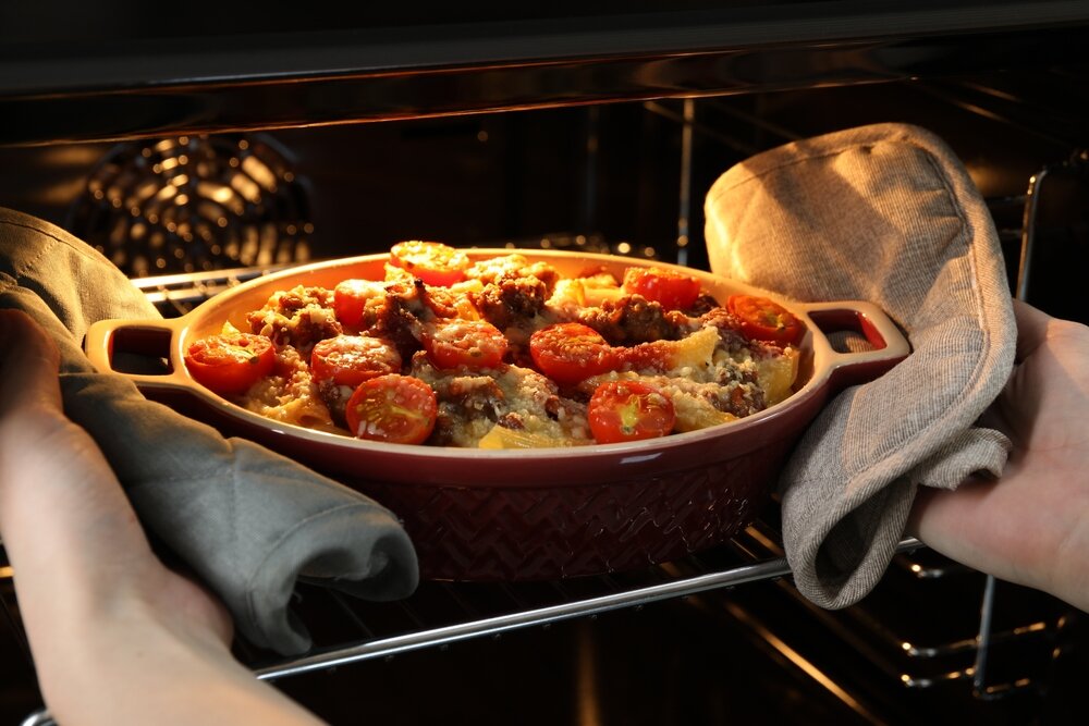 オーブンで焼いたグラタン