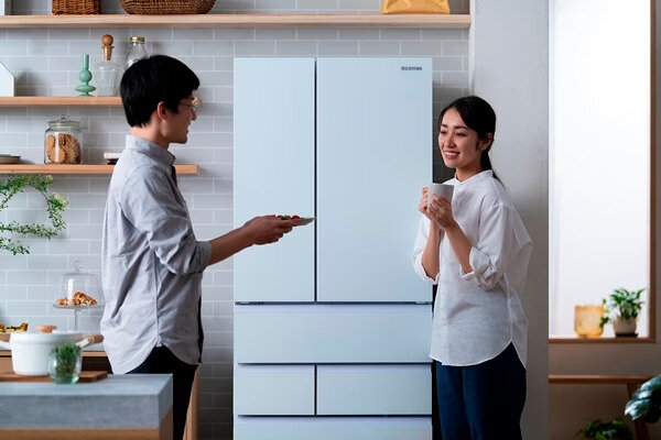 インテリアになじんだ冷蔵庫