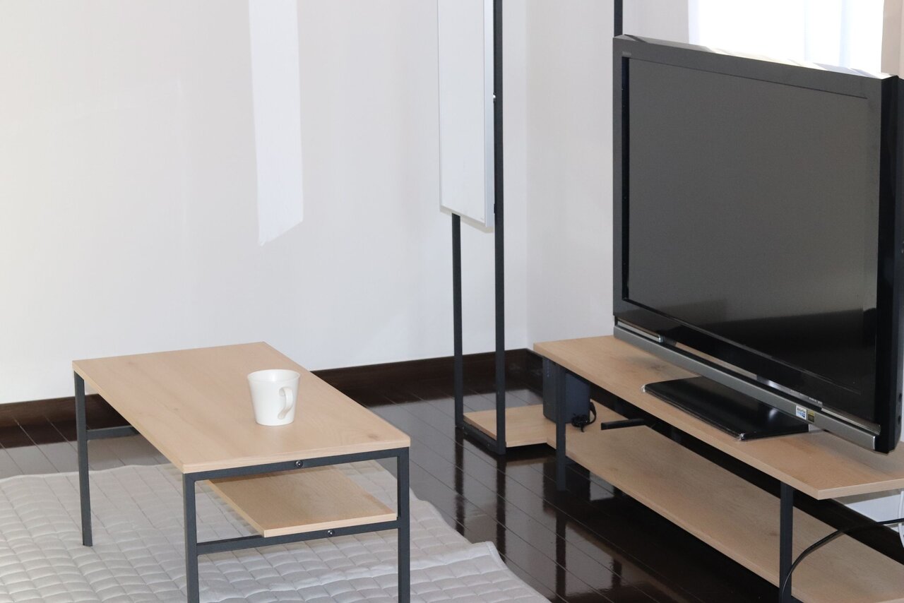 センターテーブル・ AVボード・杢天竺ラグ