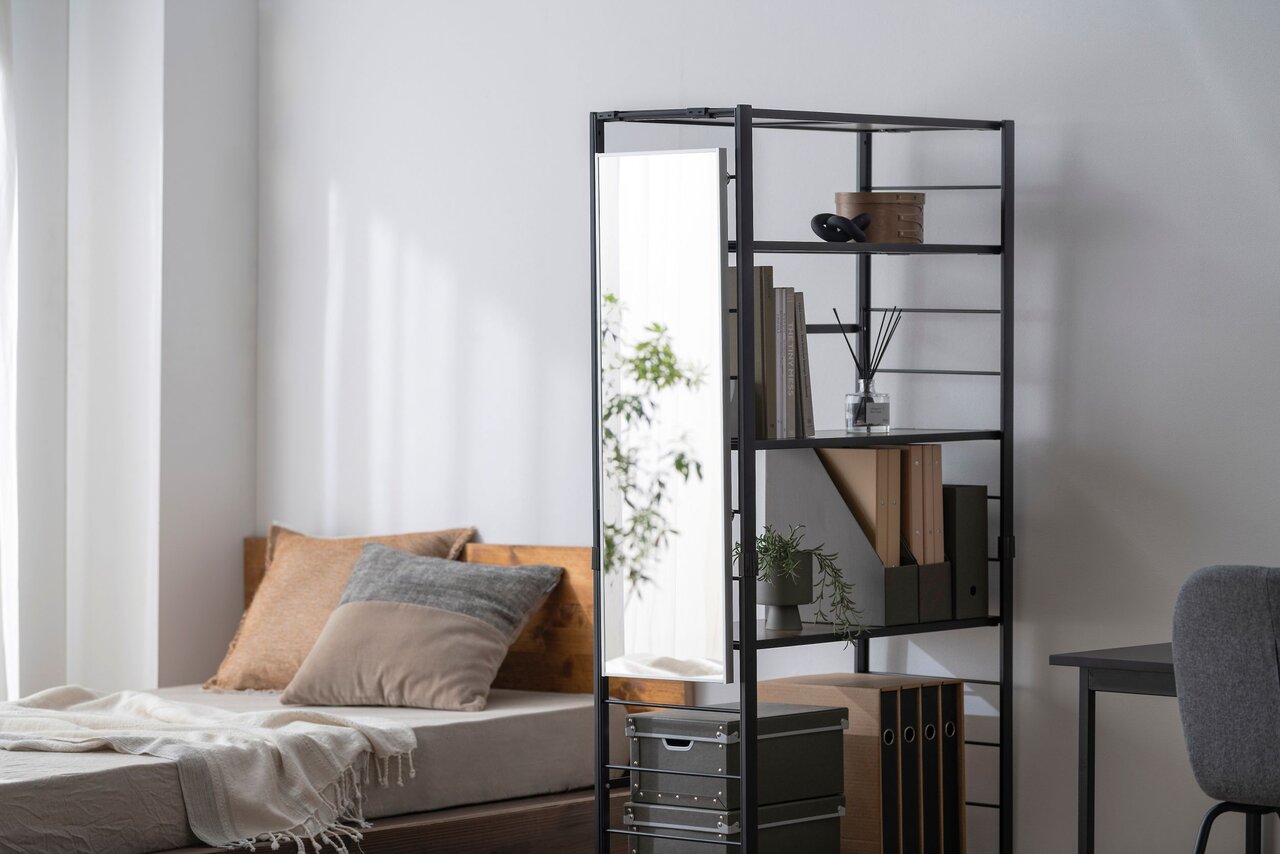 アイリスオーヤマのスリムハンガーラック