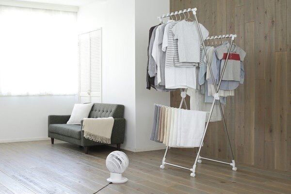 物干し 風ドライ 室内用 折りたたみ式 キャスター付き／KDM-70X