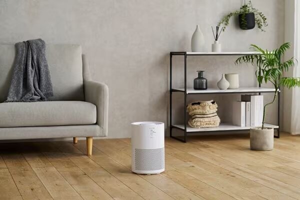 リビングに設置されたアイリスオーヤマの空気清浄機