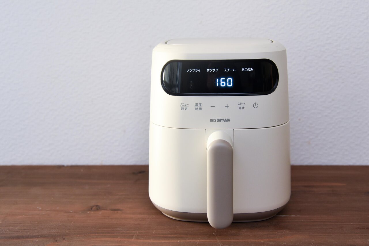 アイリスオーヤマのエアフライヤー外観