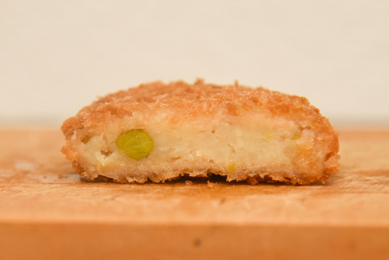 コロッケの断面