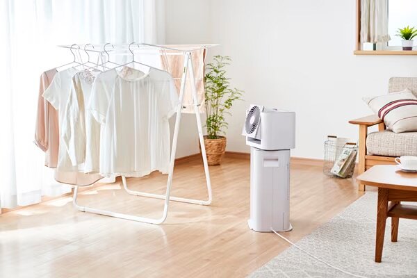 洗濯物を乾かすサーキュレーター衣類乾燥除湿機