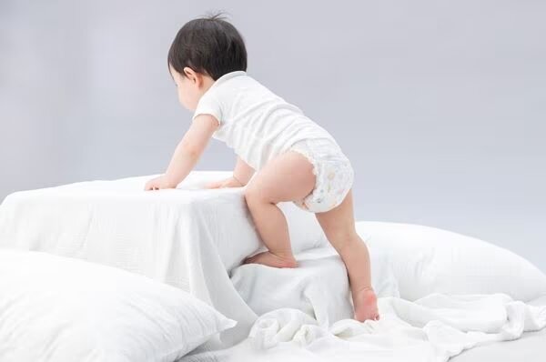 アイリスオーヤマのGenki！パンツをはいた赤ちゃん