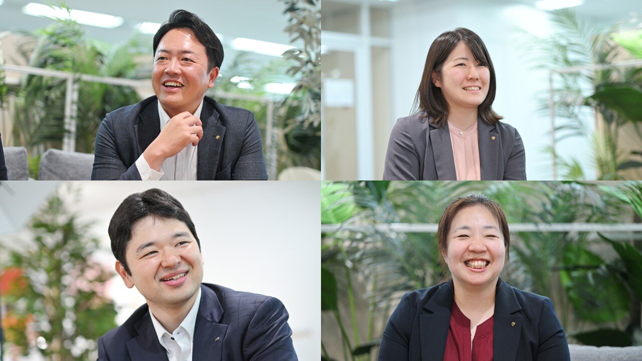 会話が弾む座談会の様子
