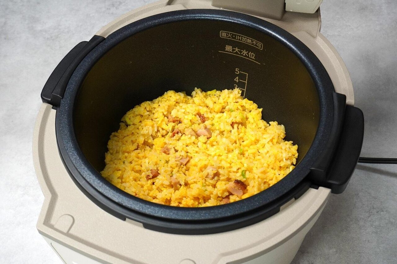 シェフチャオで作ったチャーハン