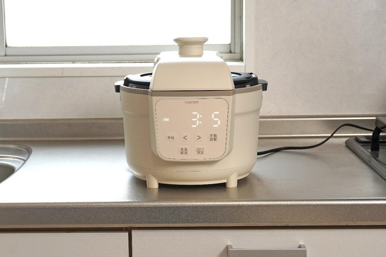 キッチンの上に置かれたシェフチャオ