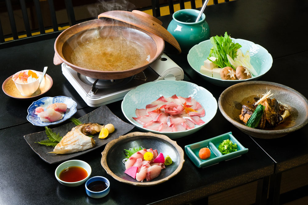 味一休の寒ぶりコースの写真