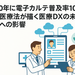 2030年に電子カルテ普及率100%へ―改正医療法が描く医療DXの未来と薬局への影響