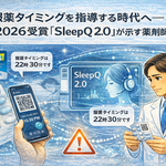 AIが服薬タイミングを指導する時代へーCES 2026受賞「SleepQ 2.0」が示す薬剤師の新たな役割