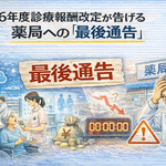 2026年度診療報酬改定が告げる薬局への「最後通告」―薬局DXの必須化は2026年度改定で具体的な期限として刻まれた