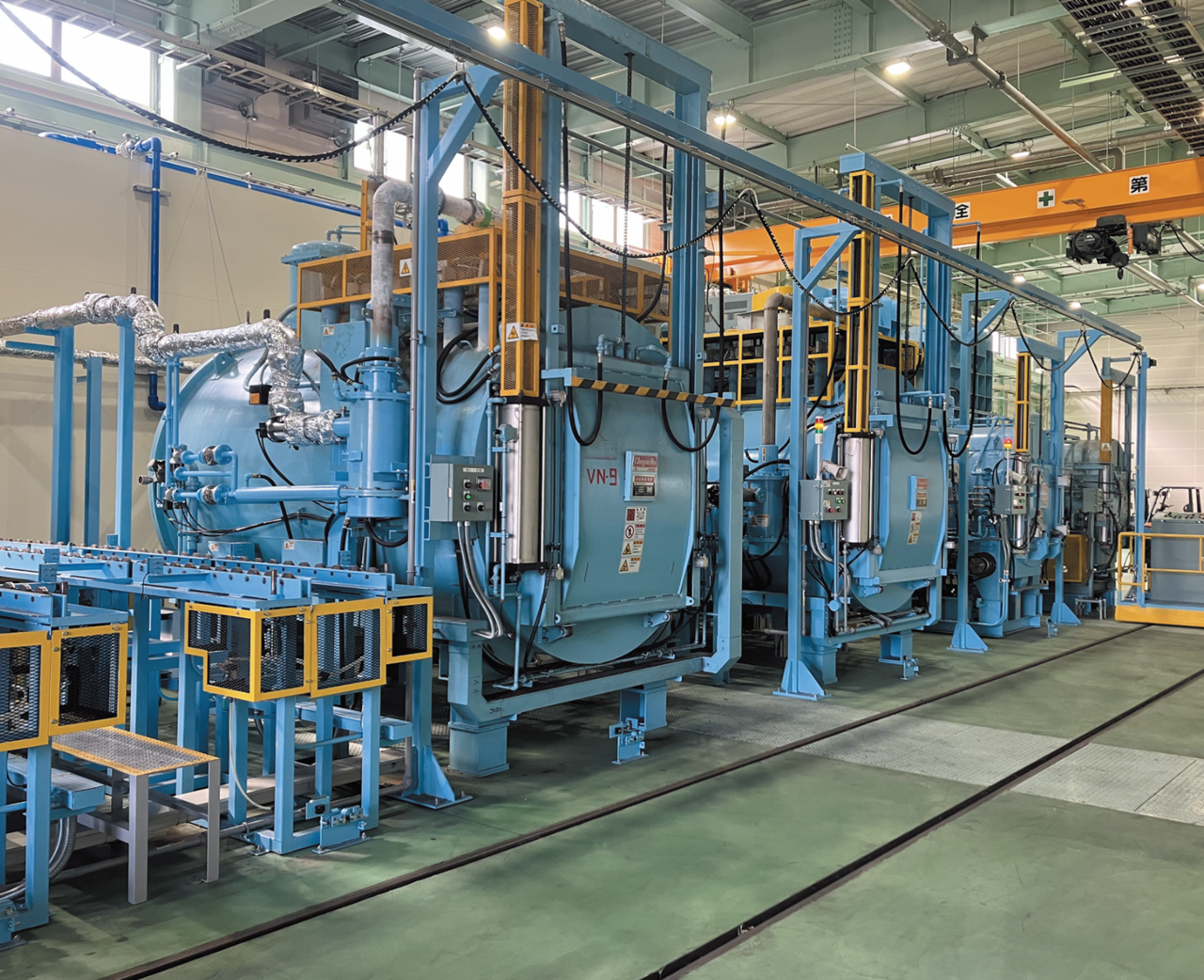 豊田工場内の窒化炉-②