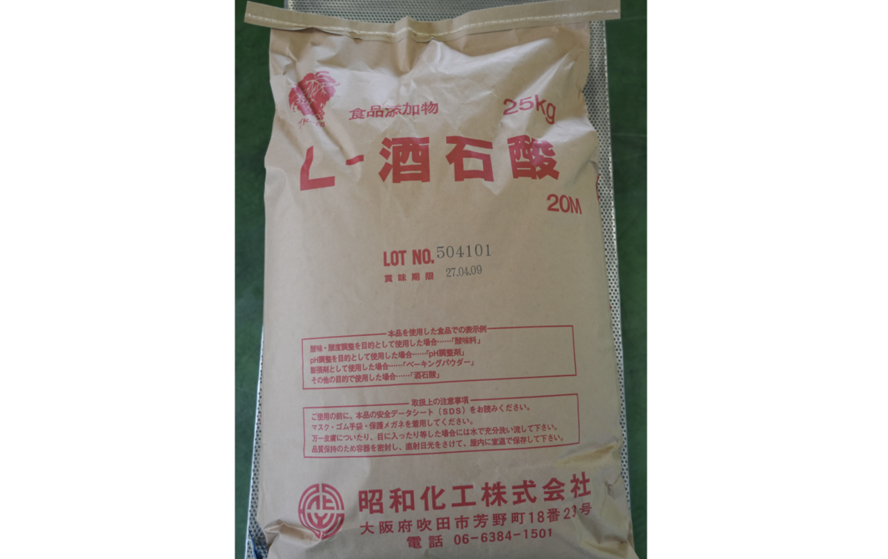 製品：Ｌ- 酒石酸