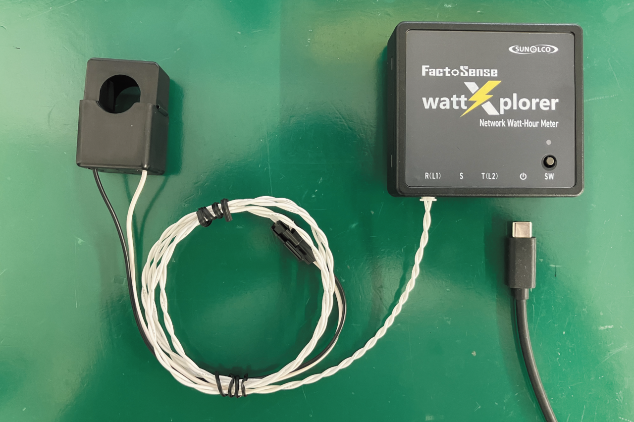 積算電力計測IoTデバイス 「wattXplorer（ワットエクスプローラ）」