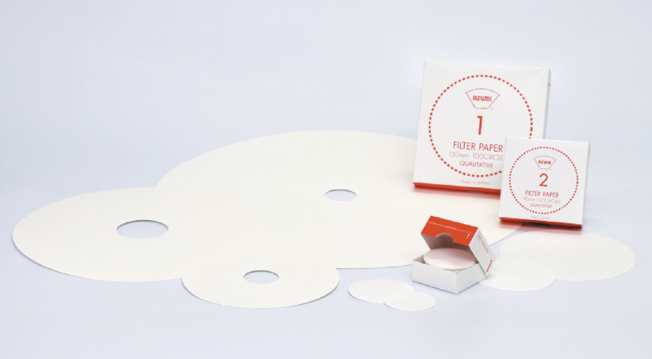 多様な液体のろ過・分離を支える高品質な濾紙