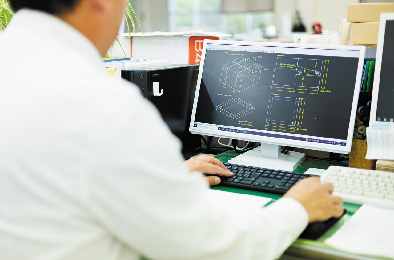 顧客の要望に応える製品に向けてCADを駆使