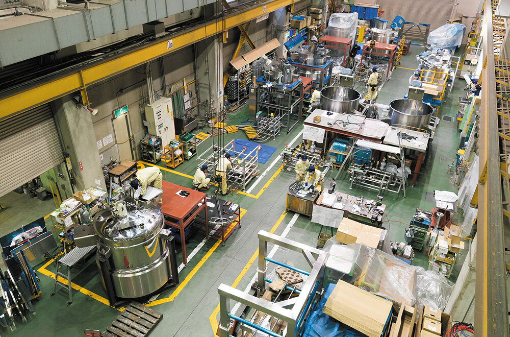 多様な食品機械をオーダーメイドで生産