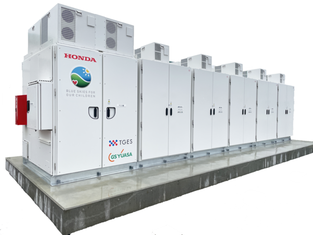 ガス電池式ガン Honda 細江船外機工場向けリチウムイオン蓄電池設備が稼働 ～再生可能