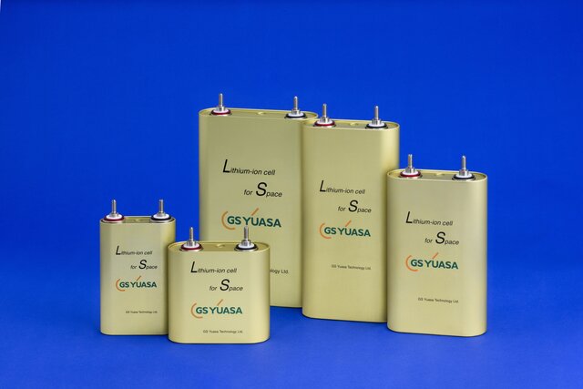  Lithium-ion battery for space use (cell)　