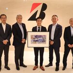 佐藤琢磨選手がGlobal CEOの石橋さんと面談しました