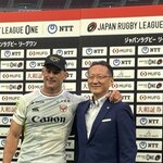 ジャパンラグビー リーグワンでマッチデーパートナーを務めました
