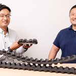 タイヤでは走破できない路面でも大活躍　ゴムクローラの魅力に迫る！