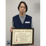 久留米工場の権藤さんが表彰されました