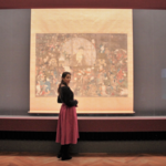 干支にちなんだ犬作品に釘付け!歴史好きモデル・加治まやが東京国立博物館に初もうで