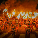 大迫力のたいまつ武者行列!長崎県最大の火祭り「観櫻火宴」が3/31に開催